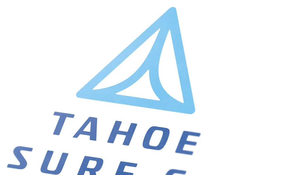 Tahoe Surf Co creative solution and brand details